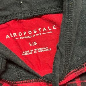 Aeropostal men’s large flannel hoodie